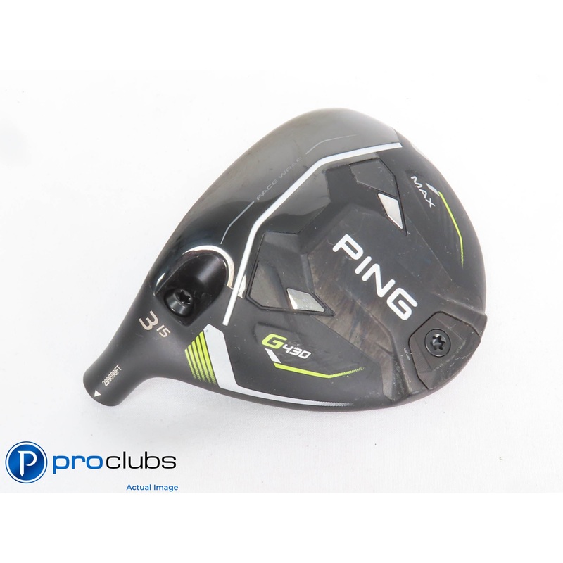 Nice Left Handed Ping G430 MAX 15* 3 Wood HEAD ONLY 429676