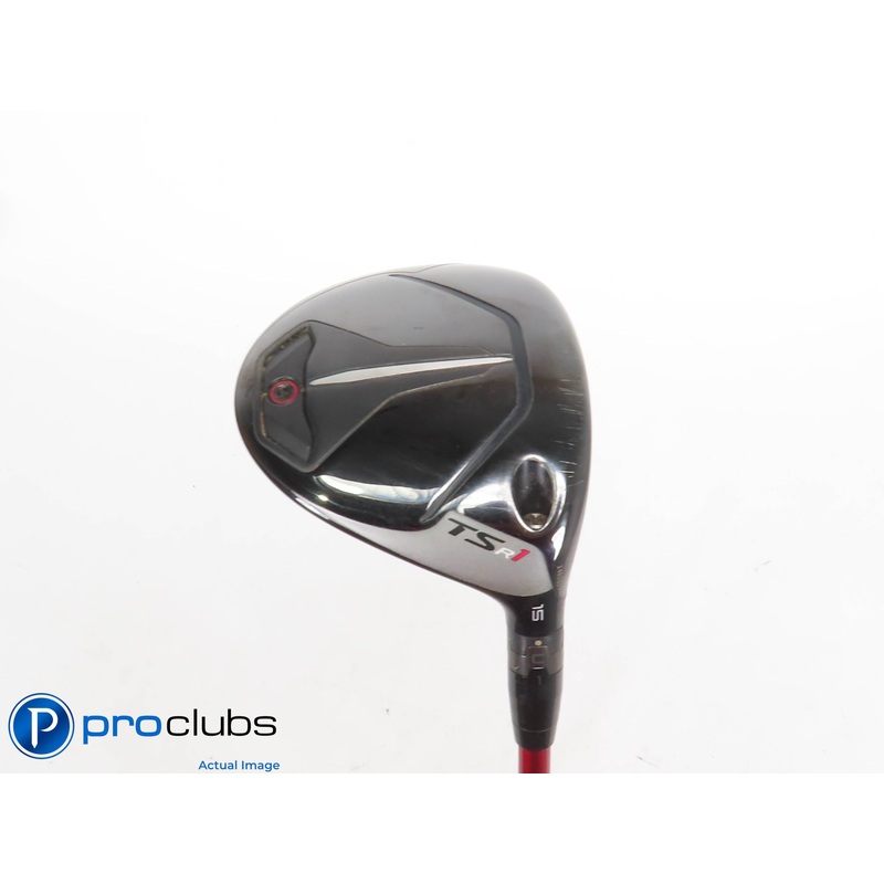 Nice! Titleist TSR1 15* 3 Wood – Mitsubishi Bassara 55g Senior Flex – 426561