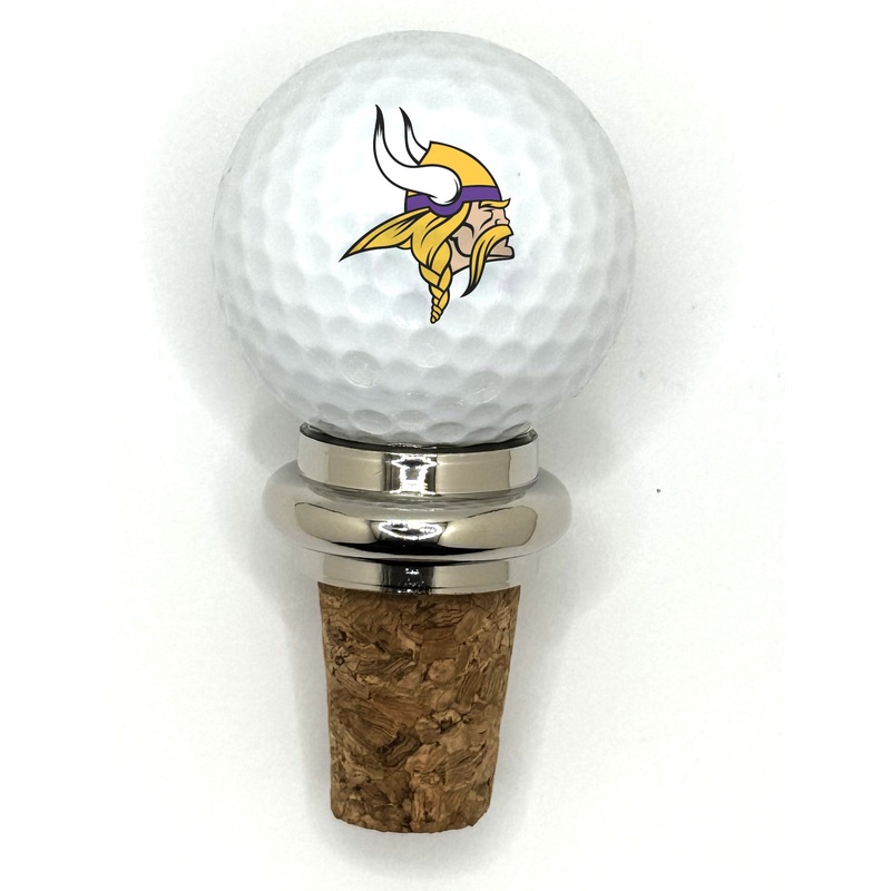 Team Golf MIN Vikings Cork Wine Stopper