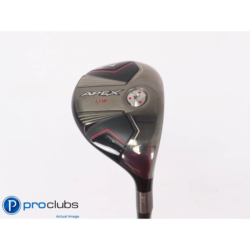Callaway 2024 APEX UW 21* Hybrid – HZRDUS RDX Smoke 70g 5.5 Regular – 448405