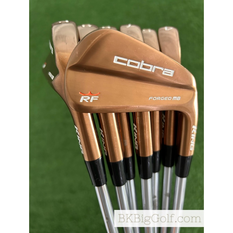 Cobra King Rickie Fowler RF Copper Forged MB Iron Set 4-P / KBS $-Taper 130 Extra Stiff