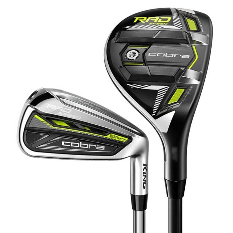 Cobra RADSpeed Combo Hybrid Iron Set – 21 Men
