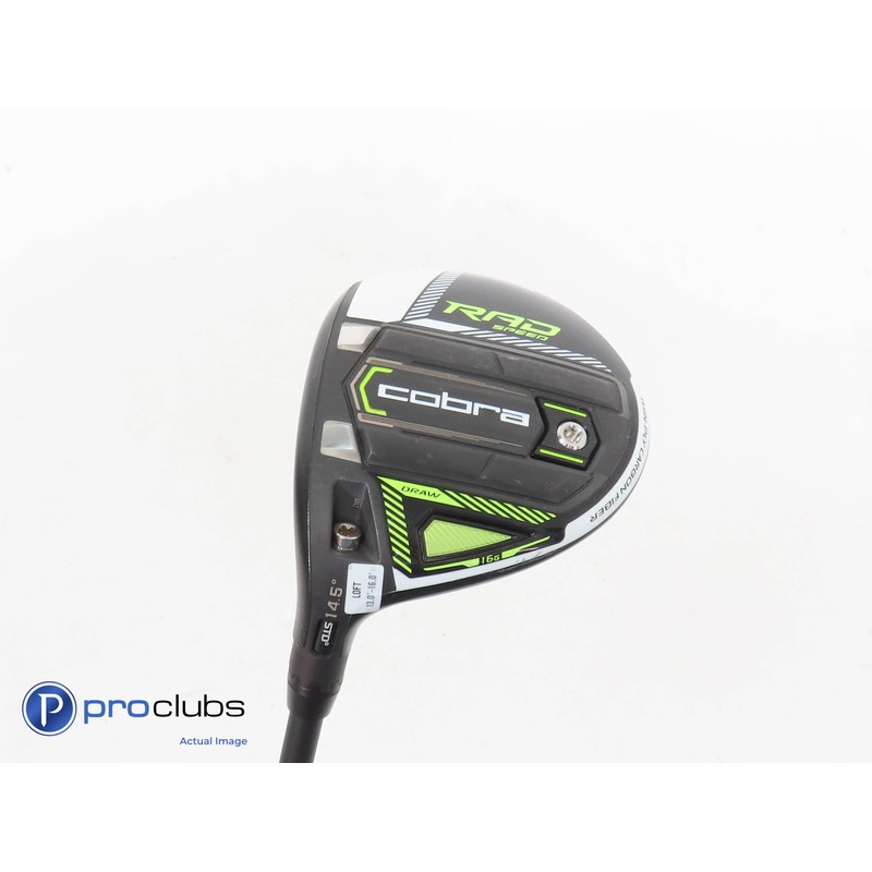 Left Handed Cobra Radspeed 14.5* 3 Wood – Fujikura Motore Regular Flex – 359108