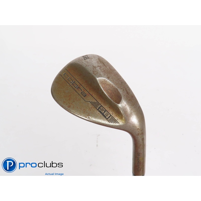 Nice! Cobra SB Snakebite Raw Versatile 58*(8*) Wedge – DG Onyx S400 Stiff 442976