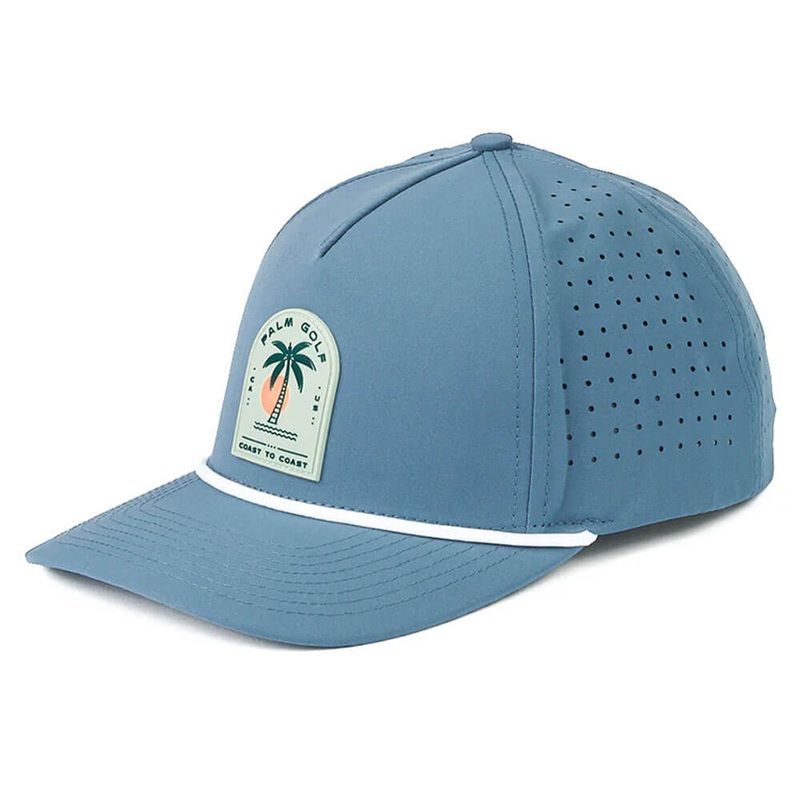 Palm Golf Coast to Coast Snapback Golf Cap Slate – SS24 Men