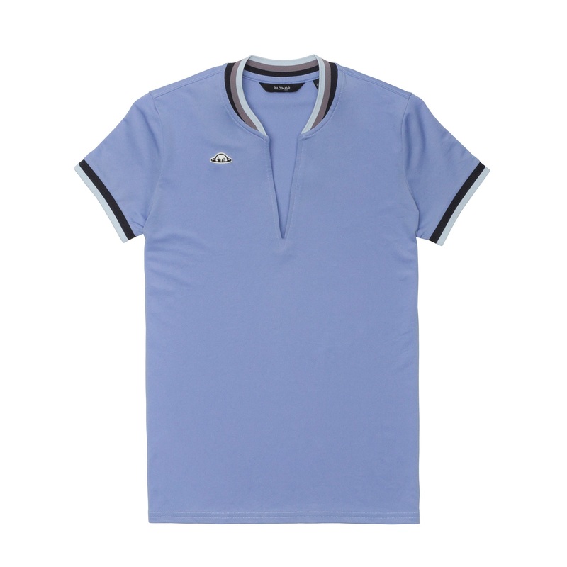 RADMOR Seneca Recycled Slice Polo – Coastal