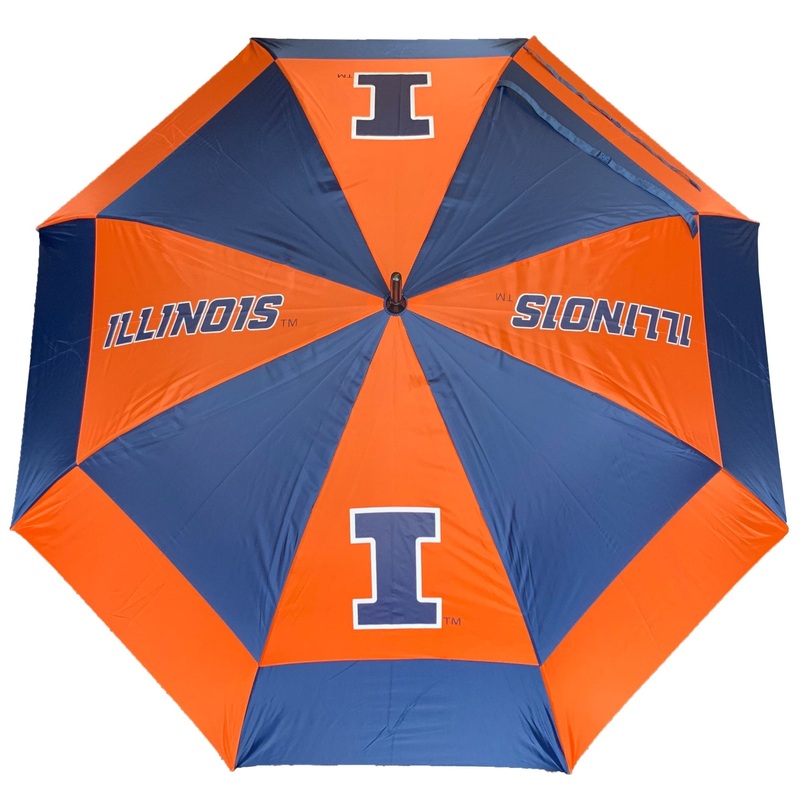 Team Golf Illinois Golf Umbrella