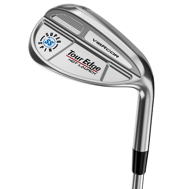 Tour Edge Hot Launch SuperSpin VibRCor Wedge Men’s Steel Shaft