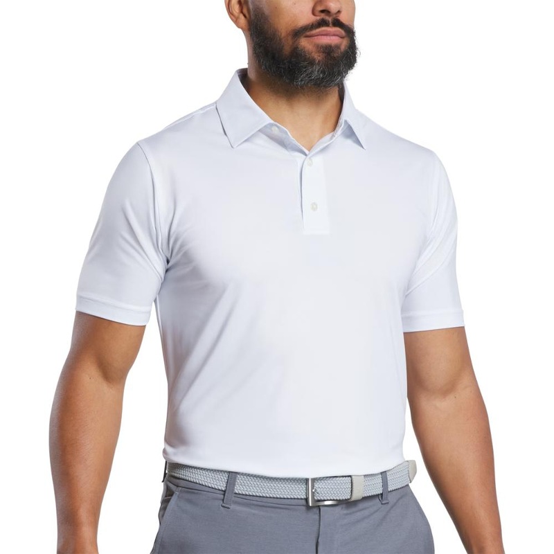 FootJoy Men’s Tonal Dot White Polo 25