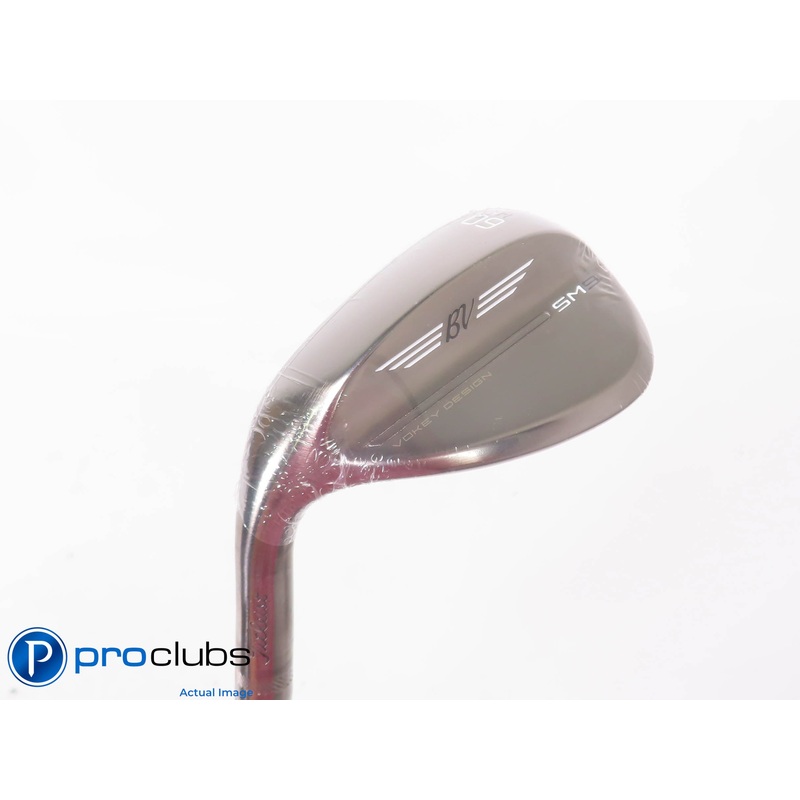 New! Left Handed Titleist Vokey SM9 Brushed Steel K-Grind 60*(14*) Wedge 447643