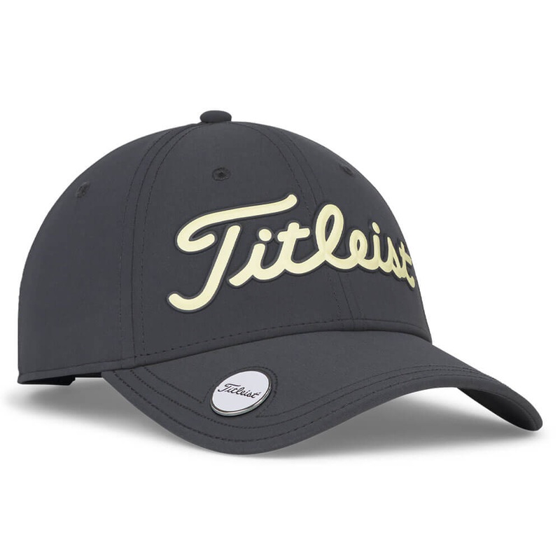Titleist Players Performance Ball Marker Golf Cap Charcoal/Lemon – 25 Women