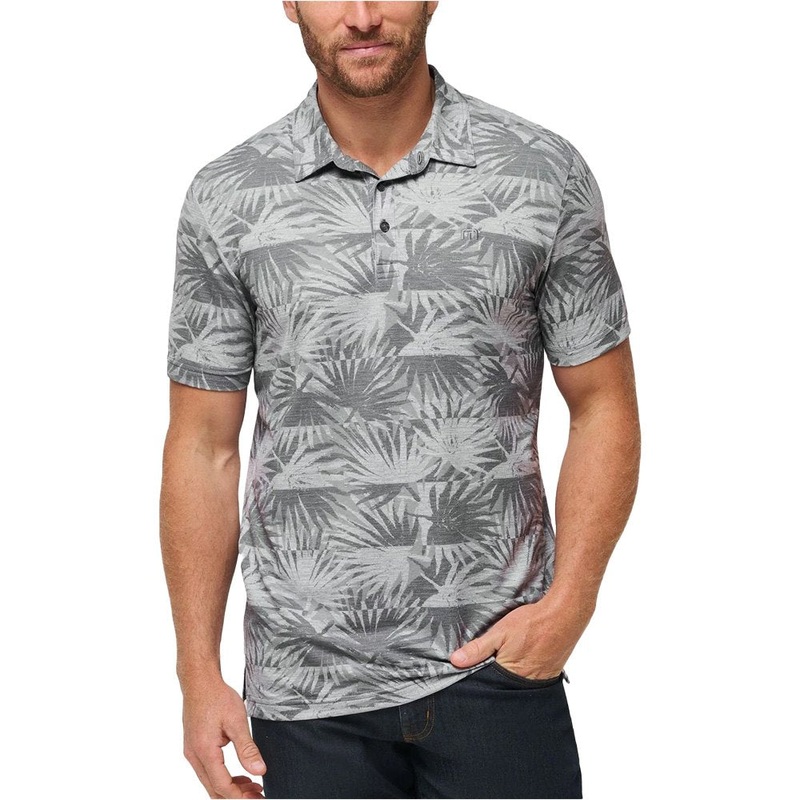 TravisMathew Sign Here Golf Polo Heather Light Gray – SS24 Men