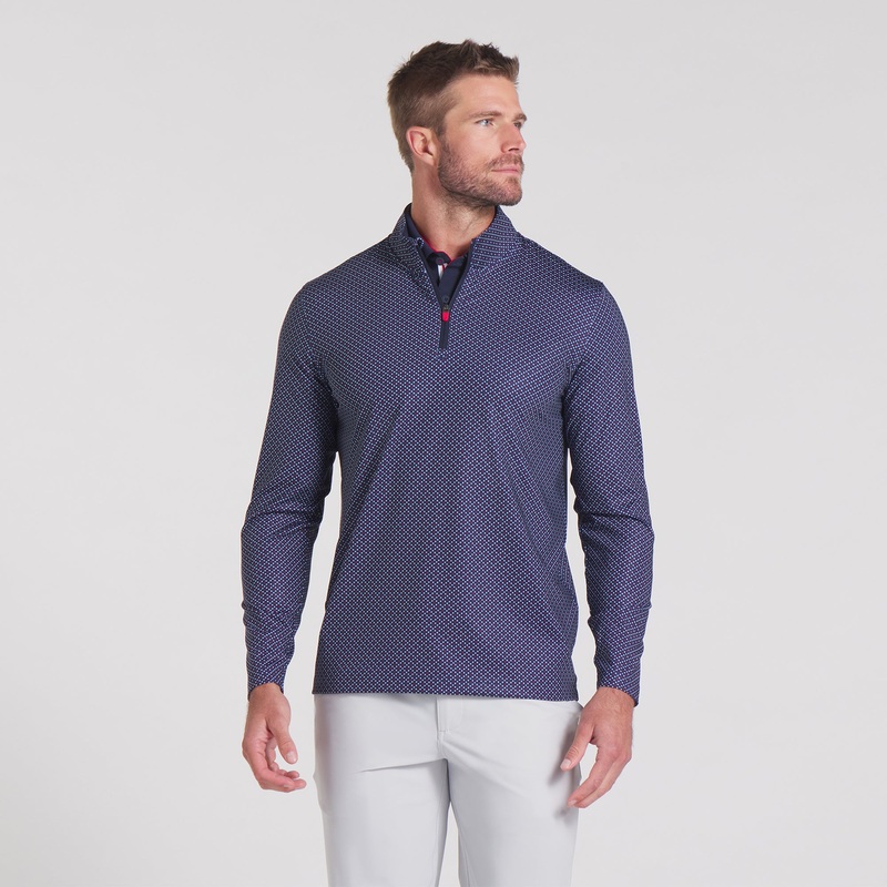 Volition Micro Star Golf 1/4 Zip