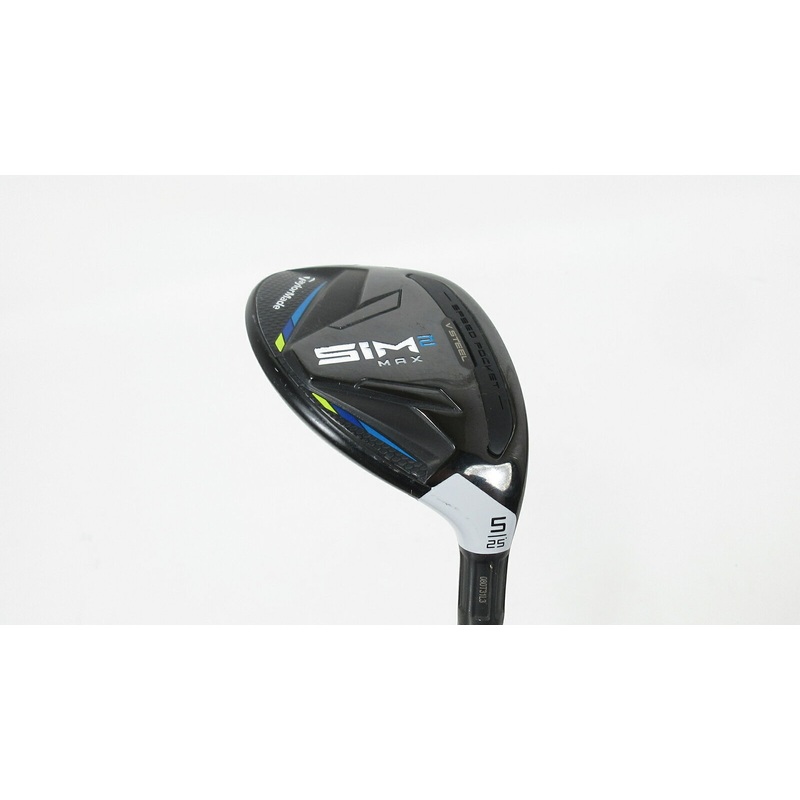 LADIES TaylorMade SIM2 MAX 25* 5 Hybrid w/ NV Blue Ladies Flex Shaft 295441