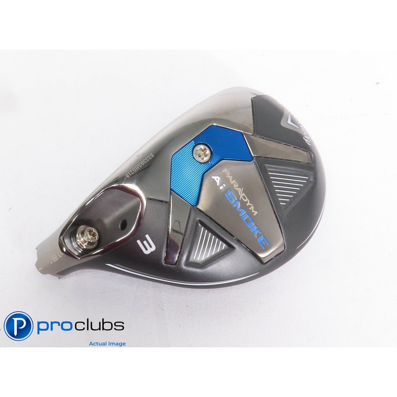 Mint! Left Handed Callaway PARADYM Ai Smoke 18* 3 Hybrid – Head Only – 432238