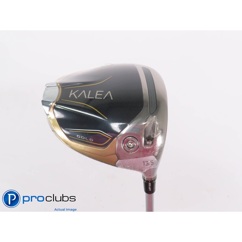 New! Ladies TaylorMade KALEA GOLD 13.5* Driver – TM 40g Ladies Flex #448551