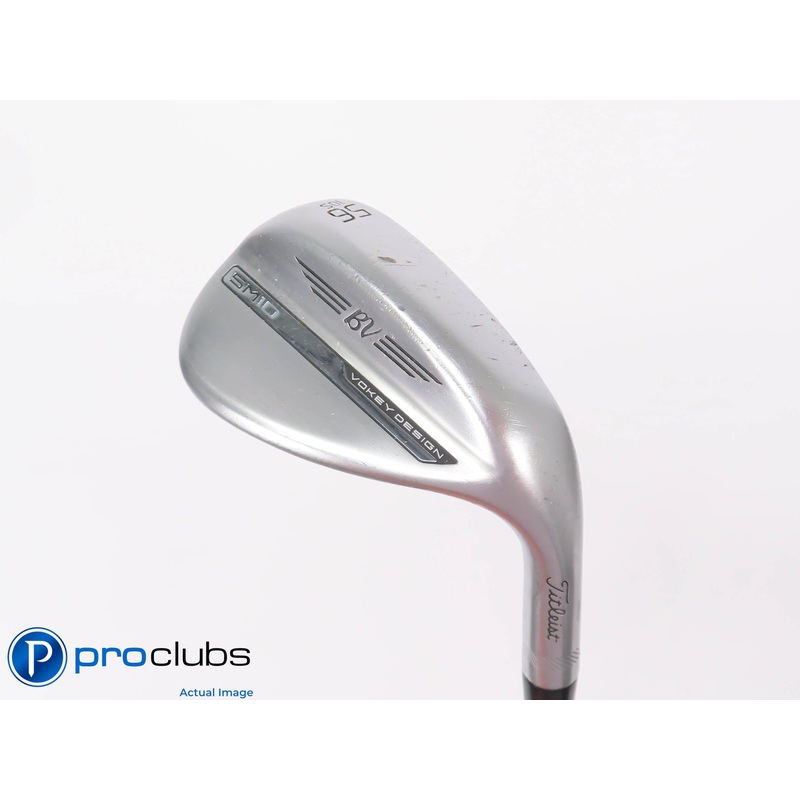 Nice! Titleist Vokey SM10 Tour Chrome S-Grind 56*(10*) – Wedge Flex – 447950
