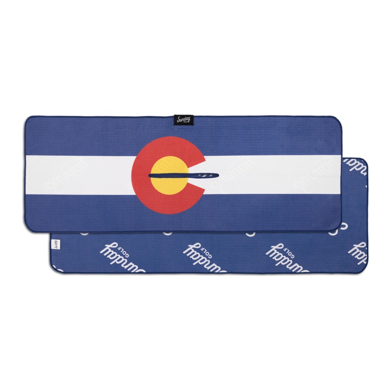 Sunday Golf Hometown Golf Towel | Mile High