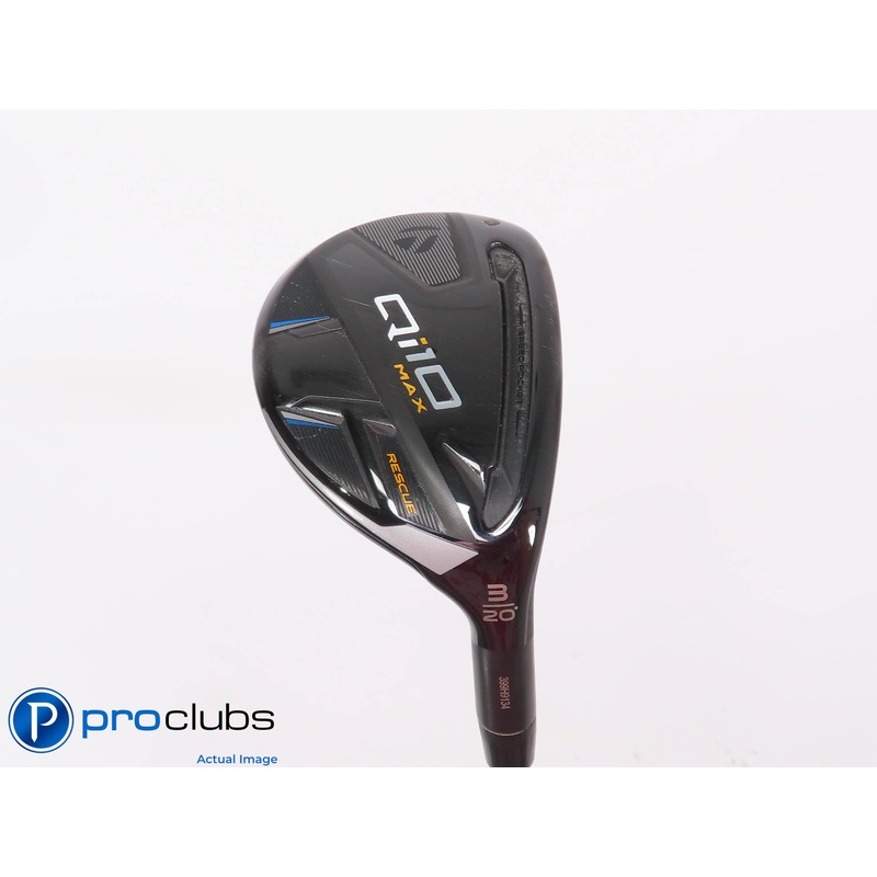 TaylorMade Qi10 MAX 20* 3 Hybrid – Mitsubishi Vanquish 5X Extra Stiff – 448648