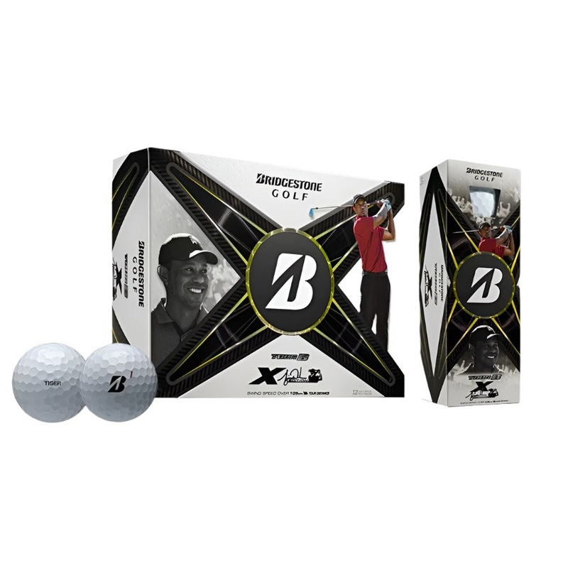 Bridgestone Tour B X Golf Balls Tiger Woods Edition – 6 Dozen