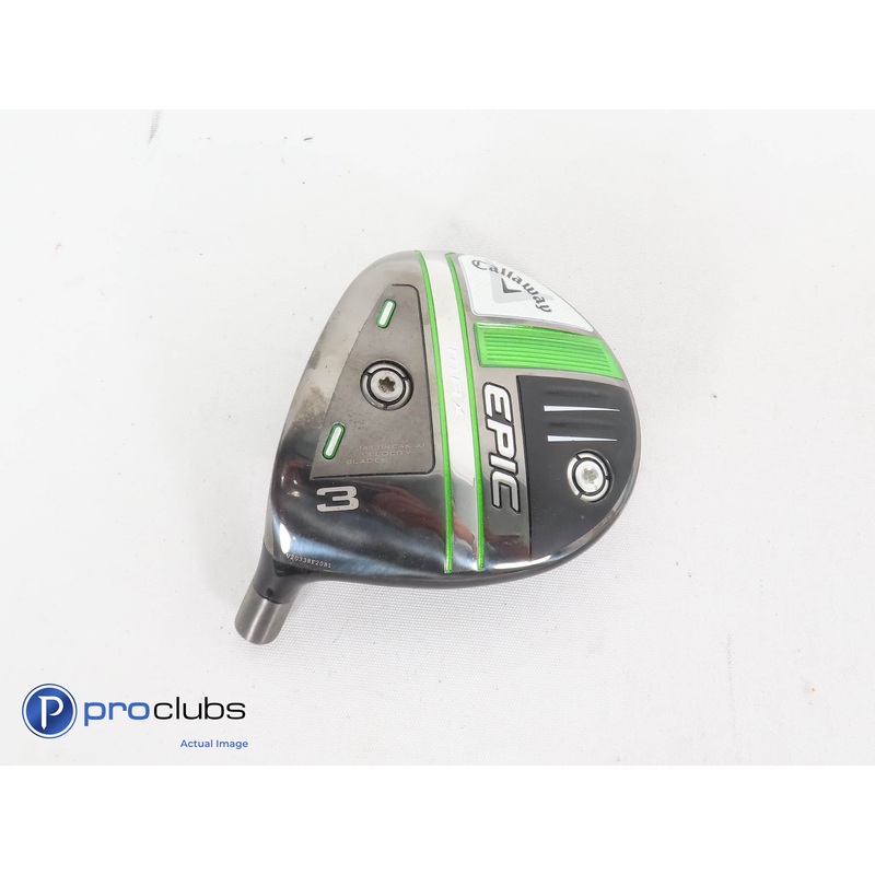 Left Handed Callaway Epic Speed MAX 15* – 3 Wood – Head Only – L/H 292078