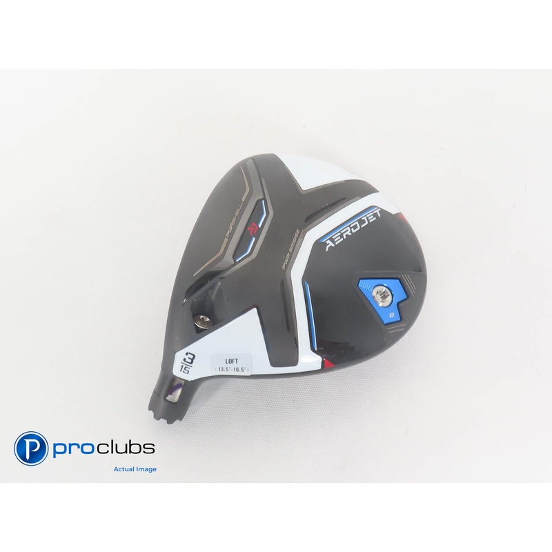 Left Handed Cobra Aerojet 15* – 3 Fairway Wood – Head Only – L/H – 380802