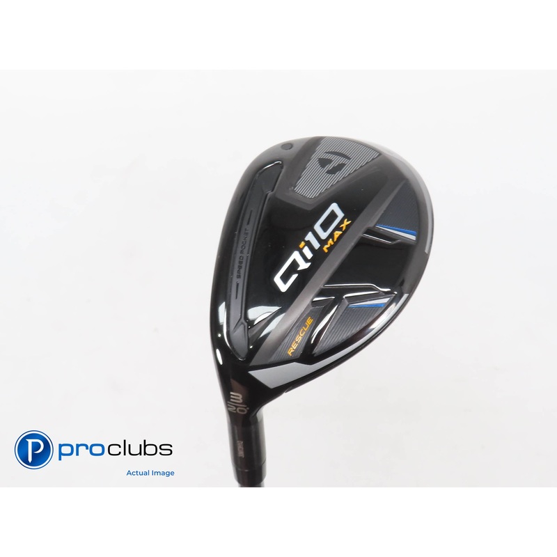 Left Handed TaylorMade Qi10 MAX 20* 3 Hybrid – Speeder NX 60g Stiff Flex #401035