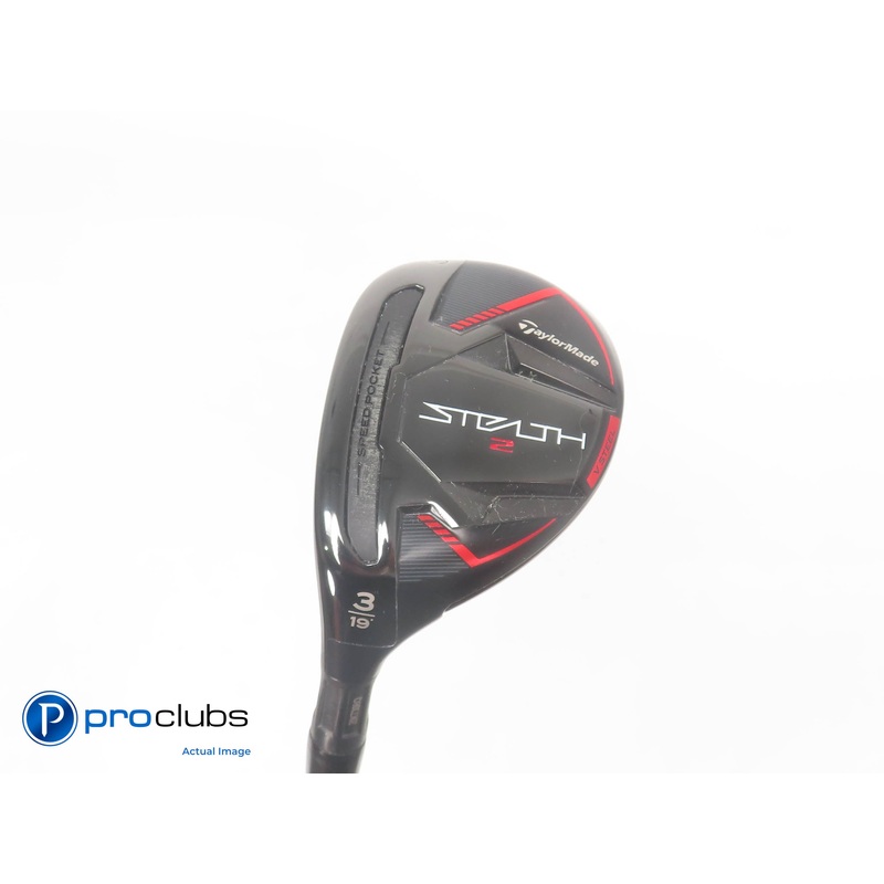 Left Handed TaylorMade STEALTH 2 19* 3 HYBRID – KBS Hybrid 75 Stiff Flex 383368