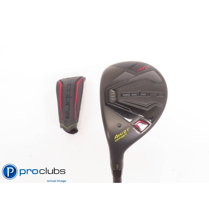 Nice Left Handed Cobra ’24 AIR-X Offset 21* 4 HYBRID w/HC – Regular Flex 441077