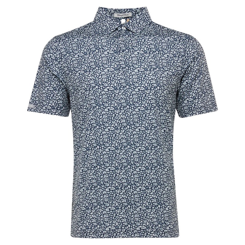 Straight Down Liberty Golf Polo New Indigo – FW24 Men