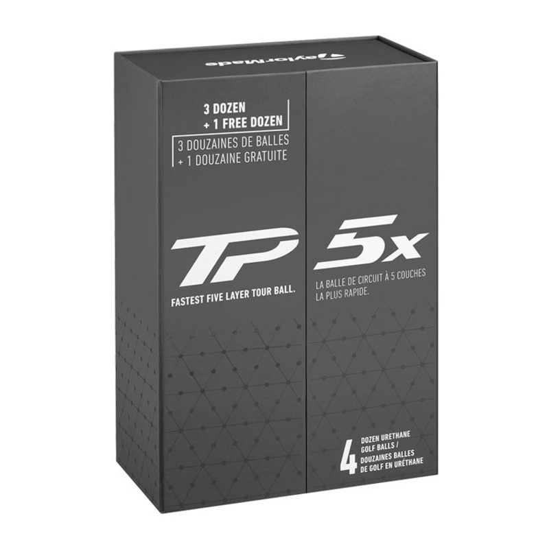 Taylormade TP5x Golf Balls – 4 For 3 – White