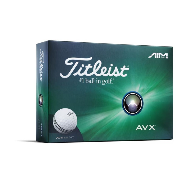 Titleist 2025 AVX 360 White Golf Balls