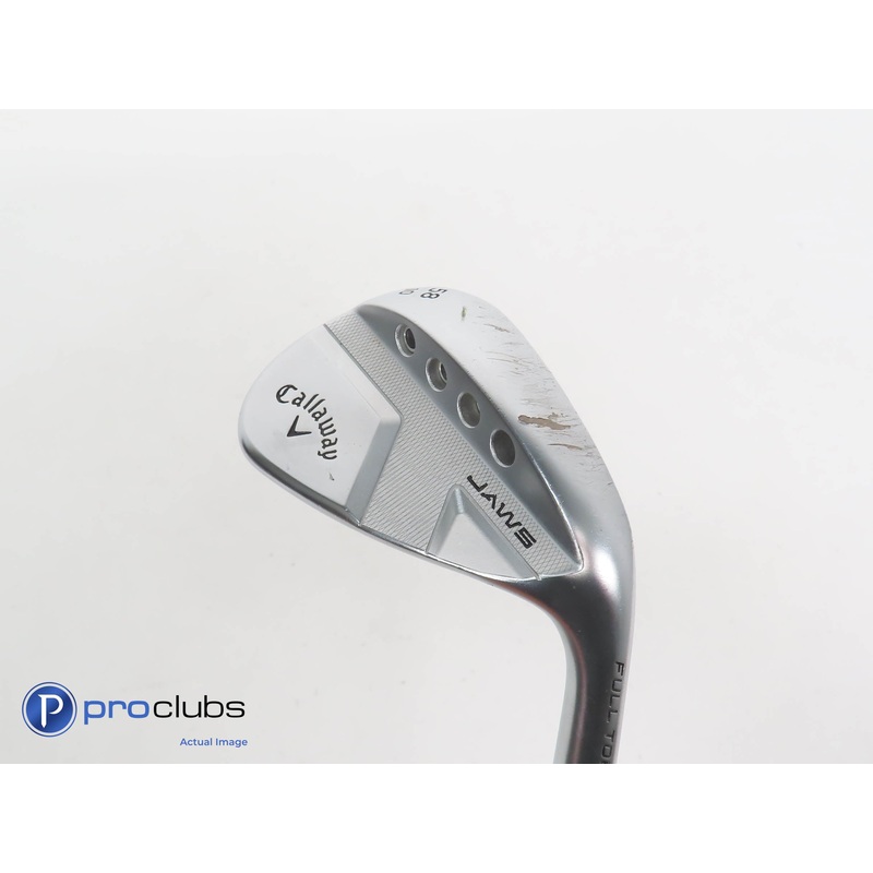 Callaway JAWS Full Toe 58*(10*) Wedge Chrome – DG Spinner Wedge Flex 330314