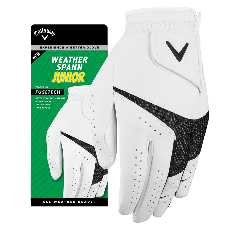Callaway Weather Spann Golf Glove – Junior – 6 PACK
