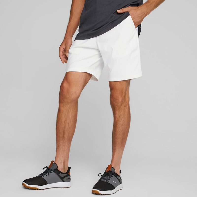 Dealer 8″ Golf Shorts | White Glow