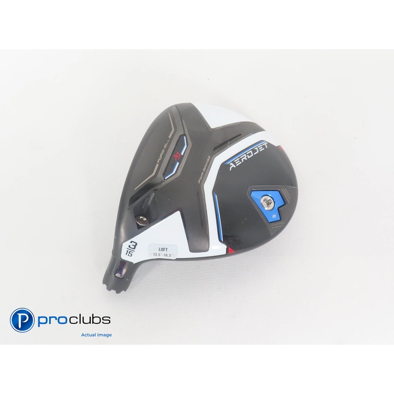 Left Handed Cobra Aerojet 15* – 3 Fairway Wood – Head Only – L/H – 381782