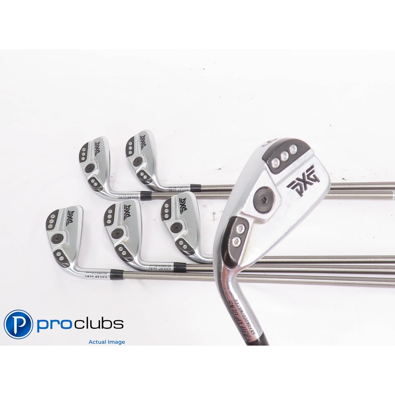 Left Handed PXG 0311 XP Gen5 IRONS 6-PW,GW Aerotech Steelfiber Regular Flex