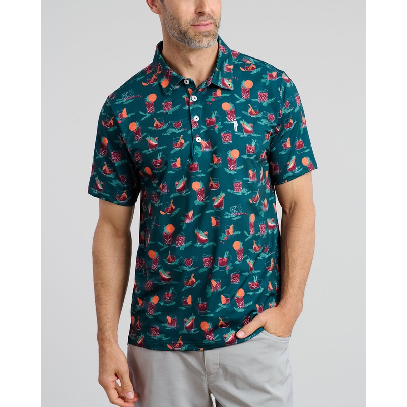Old Fashioned Holiday Men’s Polo