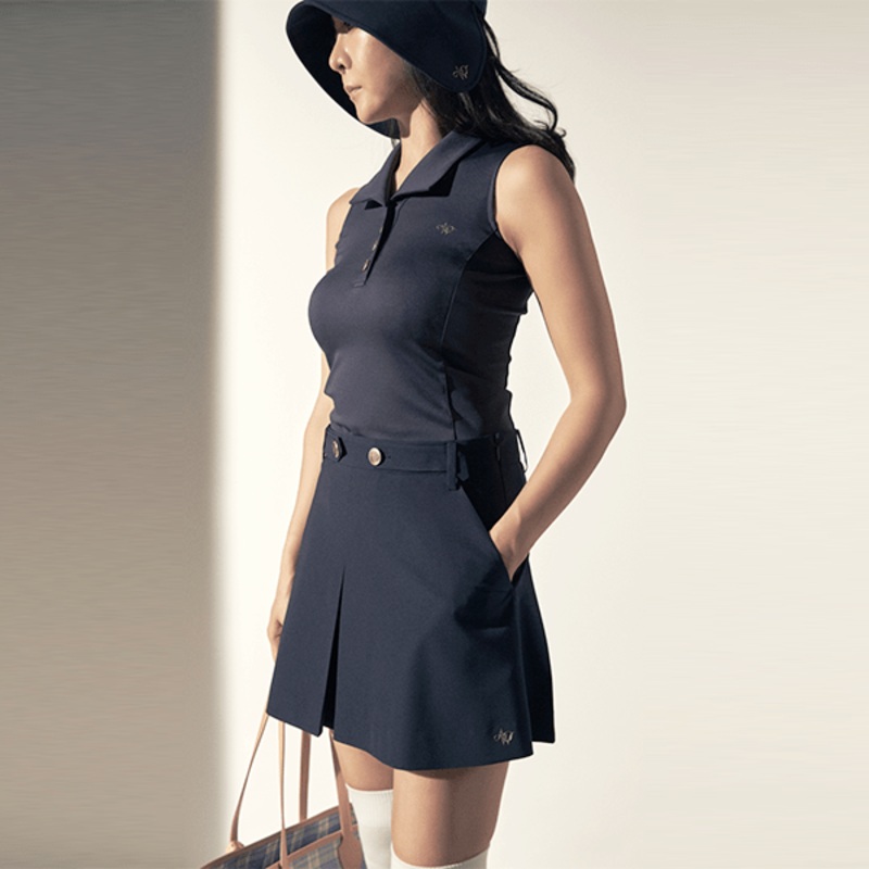 AOW Mesh Pleats Skirts