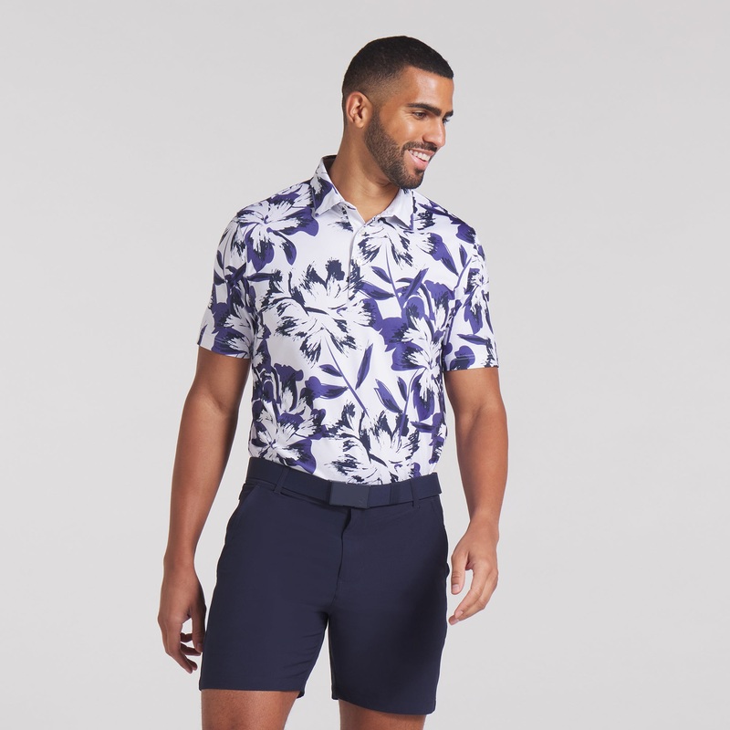 MATTR Broken Flower Golf Polo