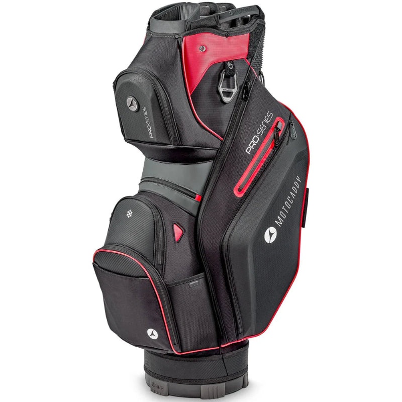 Motocaddy Pro Series Golf Cart Bag – Black/Red