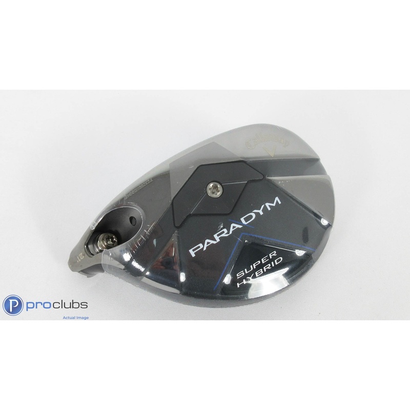 New Left Handed! Callaway Paradym Super Hybrid 21* 4 Hybrid -Head Only- 410990