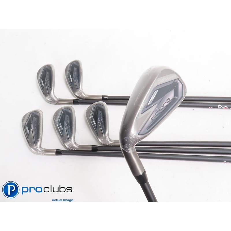 NEW Left Handed Cobra DARKSPEED 6-PW,GW IRON SET – Stiff Flex Graphite 424416
