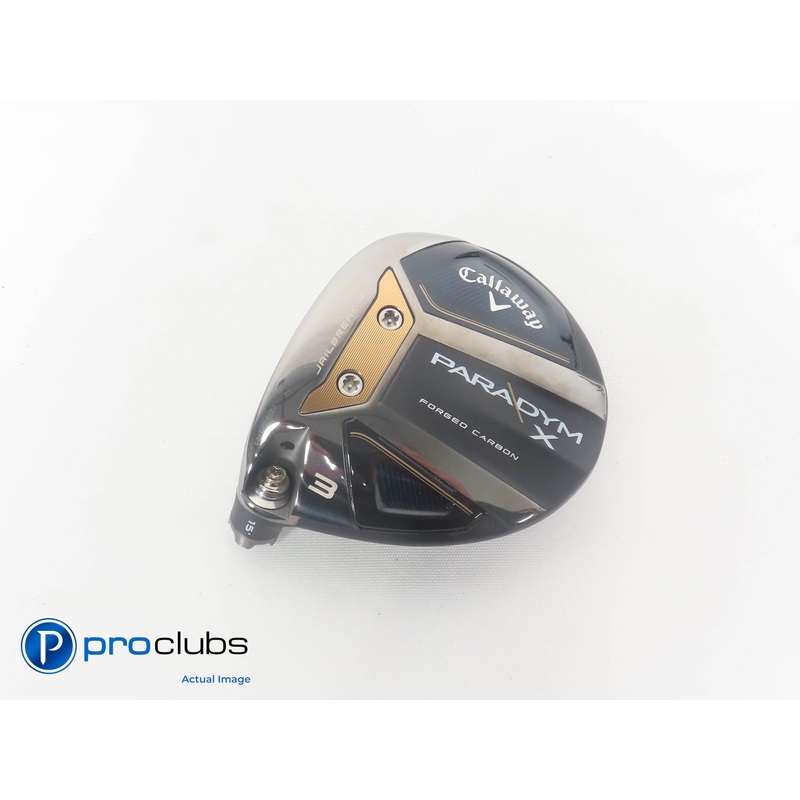 Nice Left Handed Callaway PARADYM X 15* 3 Wood HEAD ONLY 380344