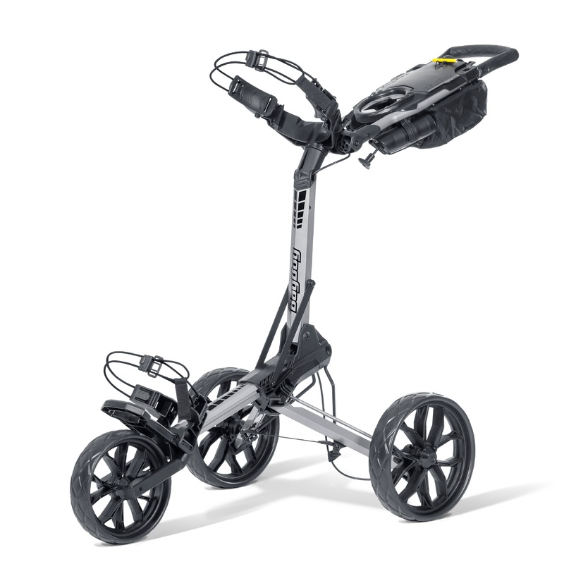 Slimfold Auto-Open Push Cart