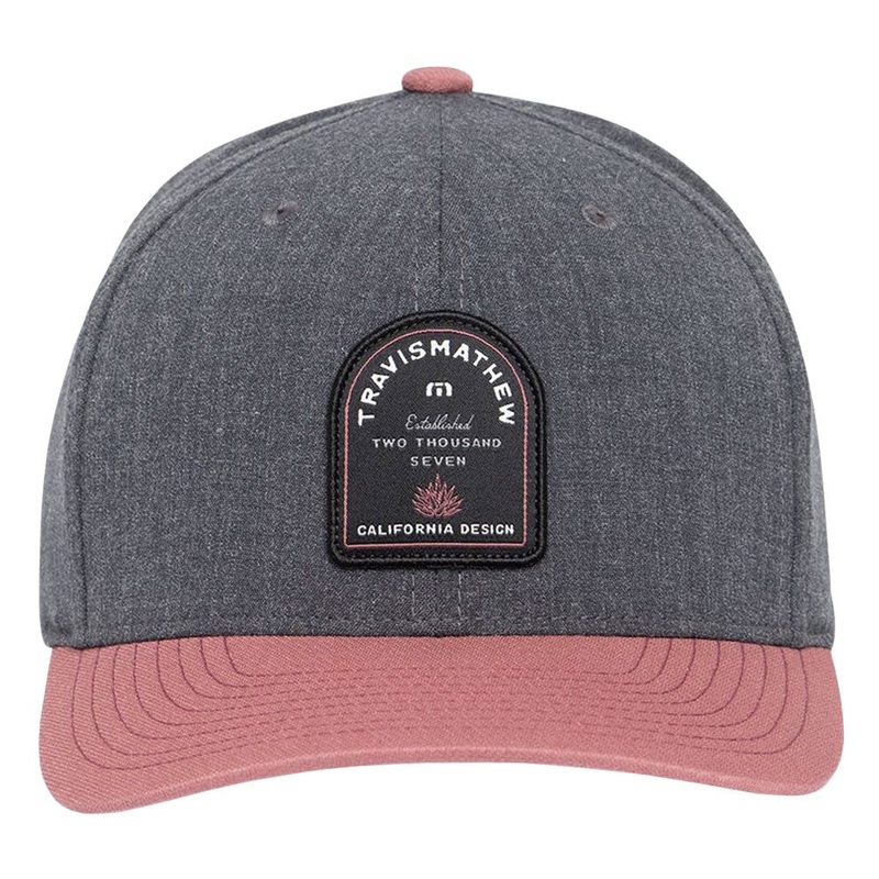 TravisMathew Upsell Golf Cap Heather Gray Pinstripe – FW22 Men