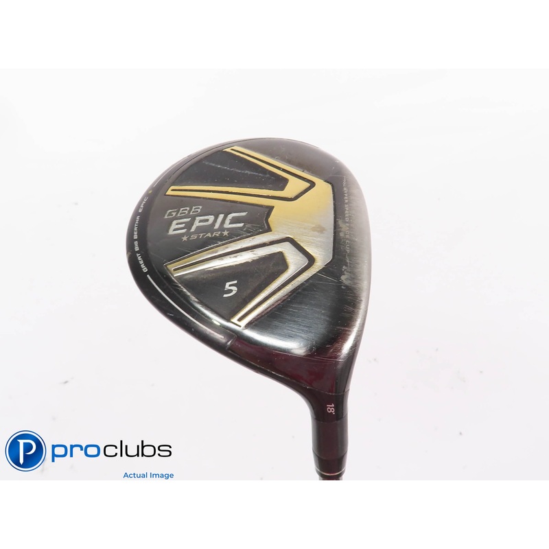 Ladies Callaway GBB EPIC STAR 18* 5 Wood – Grand Bassara GB39 Ladies – 444428
