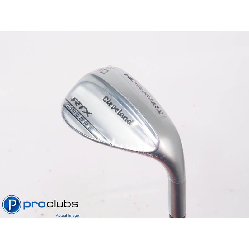 New! Cleveland RTX Zipcore Tour Satin MID 60*(10*) Wedge – Elevate X-Flex 447581