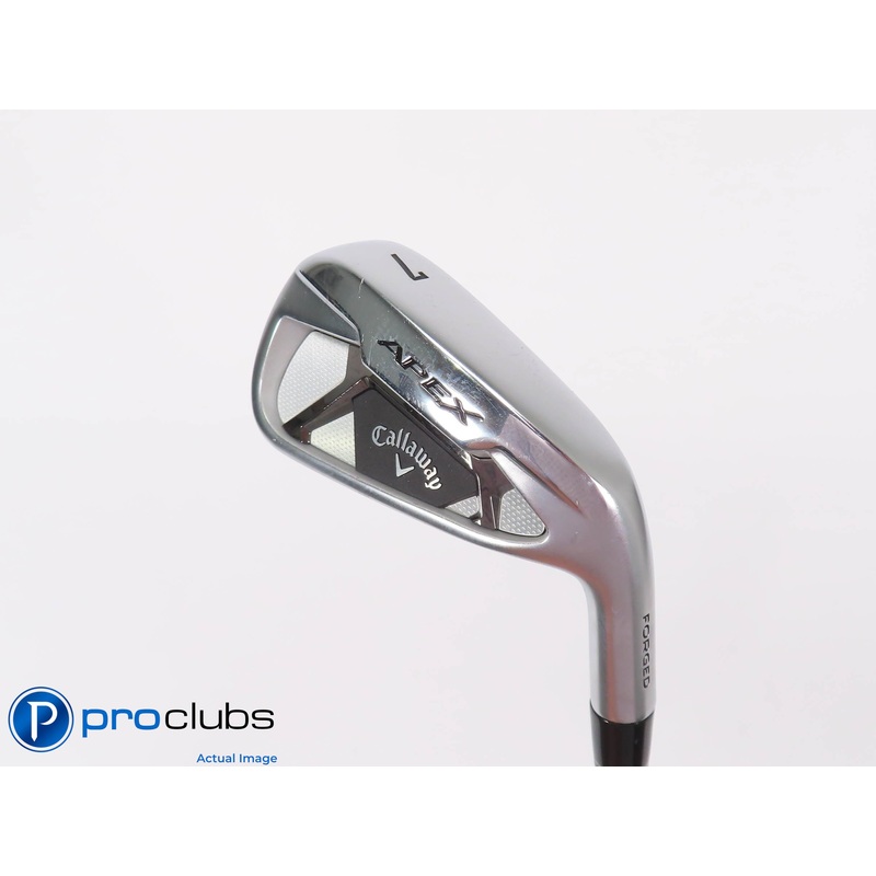 Nice! Callaway 21′ Apex Forged 7 Iron – Recoil Dart 75g F3 Regular Flex #447964