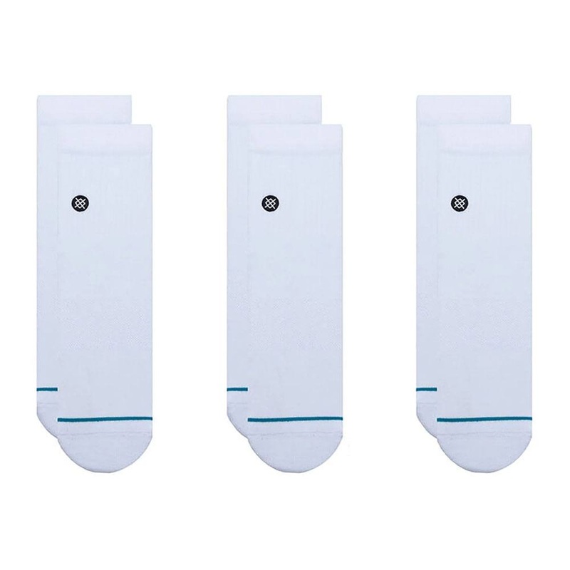 Stance Icon Quarter 3 Pack Golf Socks – 24 Men